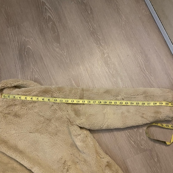 Vera Moda Faux Fur Oversized Teddy Coat - Picture 7 of 7